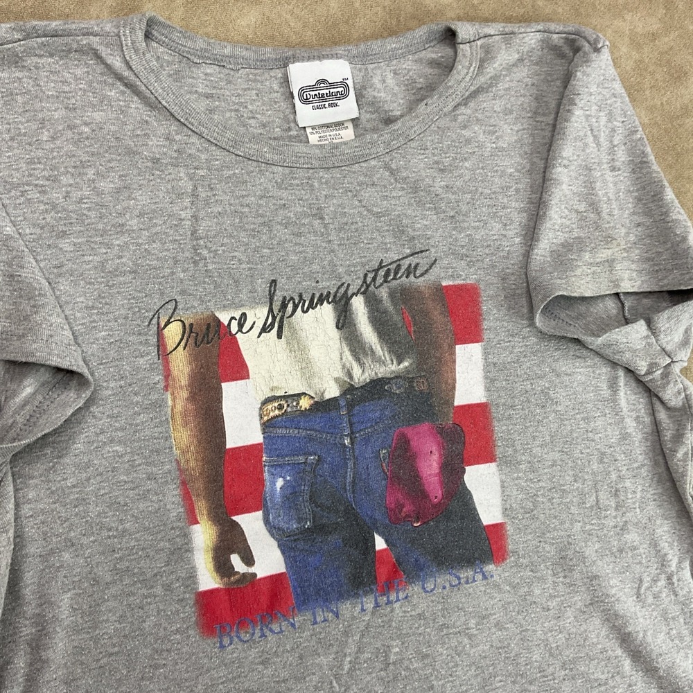 Winterland Bruce Springsteen Born In The USA Concert Tour T-Shirt XL 90s Vintage